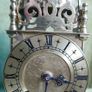 Vintage Lionel Peck Brass Lantern Clock (the clock works well and keeps time) Image 2