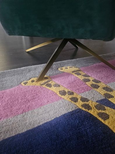 Velvet Swivel Chair