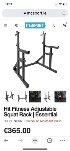 squat rack