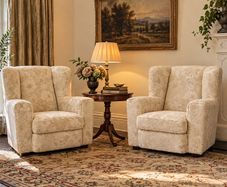 Pair of vintage armchairs in good condition