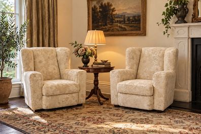 Pair of vintage armchairs in good condition