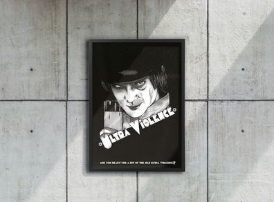 Clockwork Orange Poster and Frame