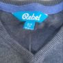 jumper Bnwt 100% cotton 3-4 v neck denim shade jumper Image 3