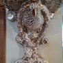 A Pair of Nineteenth Century Creamware Wall Brackets Image 3