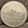 Malta 1972 Silver 2 Pounds Liri Beautiful Uncirculated Image 2