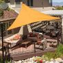 Sun Shade Sail Waterproof Triangle Sun Shade UV Block Sunscreen Awning Garden Beach Patio Canopy 3x3x3m MULTIPLE SIZES/COLOURS AVAILABLE (FREE SHIPPING) Image 3