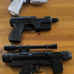 Star Wars 3d Printed Blasters Painted & Finished Cosplay / Kit Bashing