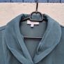 Rihoas Dark Teal Vintage Style Midi Coat Dress - Size L - Button Front Image 3