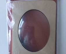 Oval Aperture Cards with Domes & Envelopes