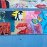 4x Pop Art original panels Image 5