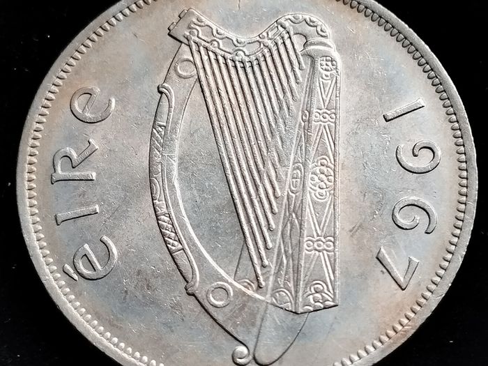Ireland - 1967 - Irish Half Crown - 2s6d - Horse - KM.16a - [2702]