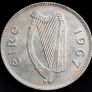 Ireland - 1967 - Irish Half Crown - 2s6d - Horse - KM.16a - [2702] Image 2
