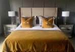 ottoman lift up bed frame and headboard