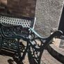 iron cast garden bench sides Image 4