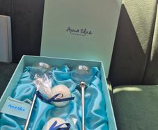 Avoca blue candles set