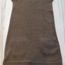 Zara ladies knit tan dress short sleeves size small Image 6