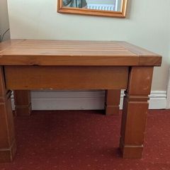 Solid Wood Coffee Table , Side Table