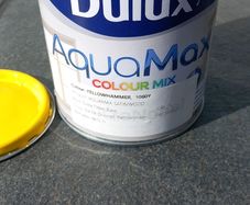 Dulux Paint Satinwood New yellow hammer