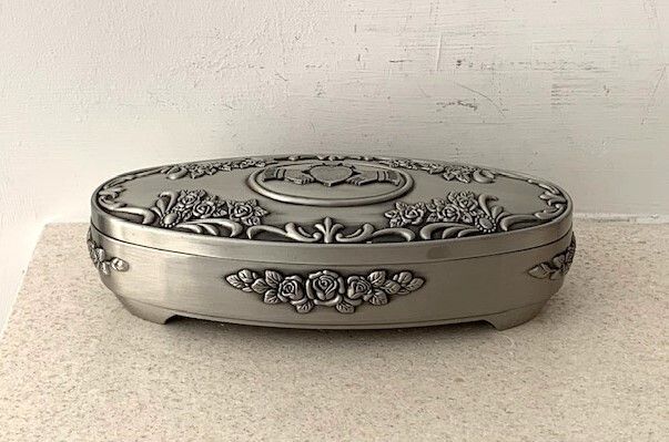 Mullingar Pewter Jewellery Box