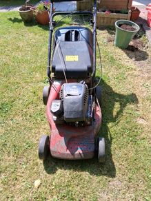 Petrol lawnmower