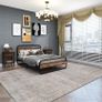 King Bed Frame with Headboard Image 2