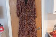 Savada Pandora Wrap Chain Dress.   S.46  - 16. . B.N.W.T