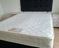 King size bed with mattress