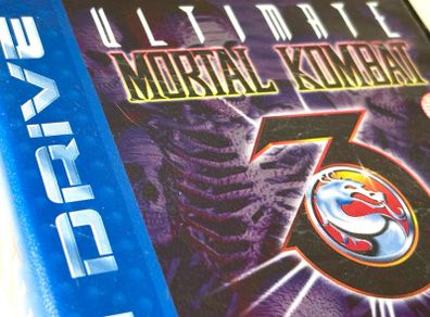 Ultimate Mortal Kombat 3 for Sega Mega Drive Boxed and Minty