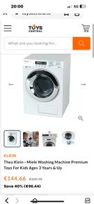 Toy miele washing machine