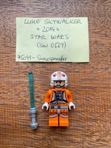 Lego minifigure Luke Skywalker sw0569 - 2014