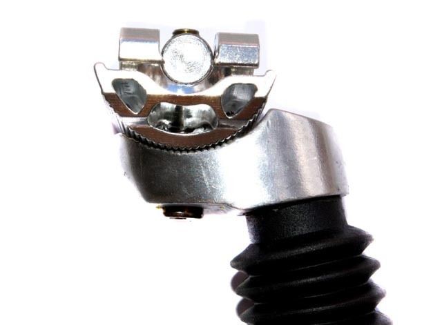 27.2Mm 350Mm Micro Adjust Suspension Seat Post Silver