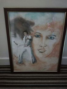 Elvis Presley - Pencilled drawings