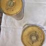 Pair of antique brass hot water bottles Image 4