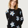 Compania Fantastica black floral blouse Sz XL ( Fit 12-14 UK) - Rrp 70 ( New) Image 9