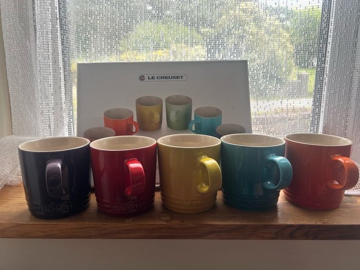 5 Le Creuset Mugs