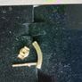 9ct gold earrings with diamond stone Image 4