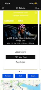 Asap Rocky Tickets