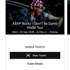 Asap Rocky Tickets