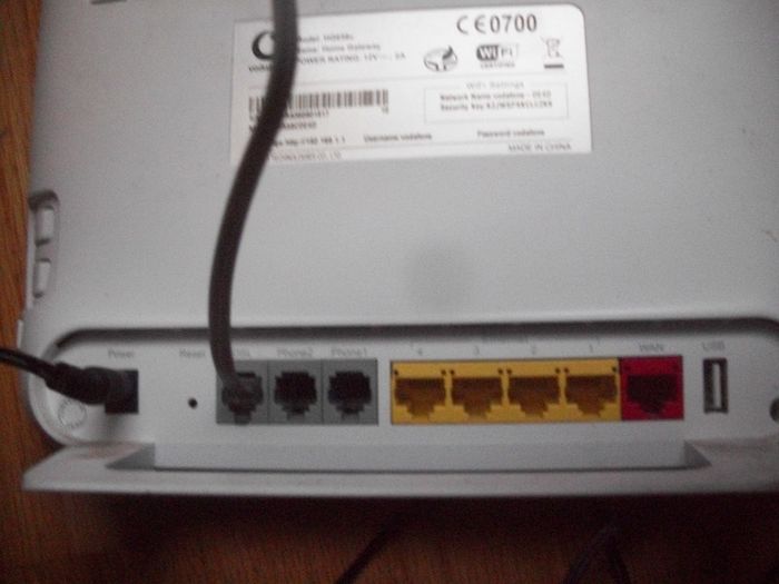 Vadafone router