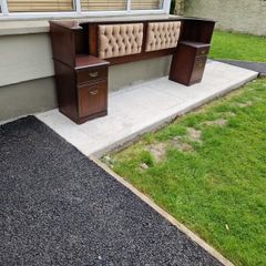 Double Headboard with Side Lockers