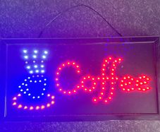 Restaurant Coffee shop led light sign