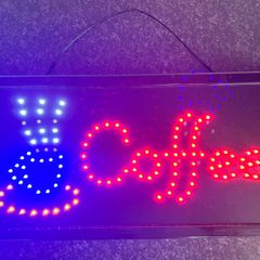 Restaurant Coffee shop led light sign