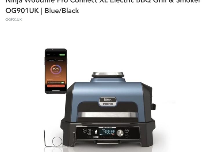 Ninja Woodfire Pro Connect XL BBO OG901UK