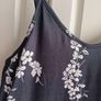 Black and White Camisole Style Sun Dress Image 3