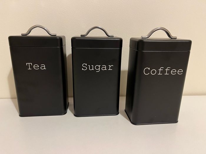 Set of 3 Canisters ( new)