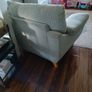 Grey large Lebus Billie Armchair Image 2