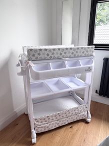 Baby Changing and bath with free baby 3-1 rocker