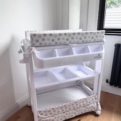 Baby Changing and bath with free baby 3-1 rocker
