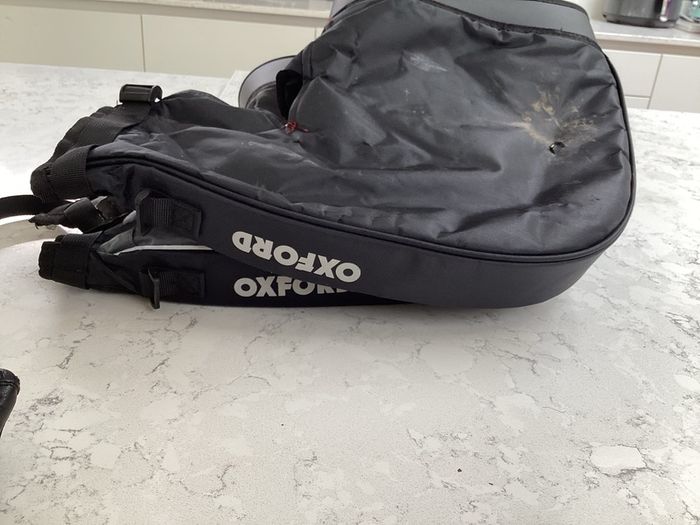 Motorbike clothing and helmet