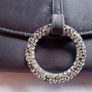Black Silk Handbag Image 2